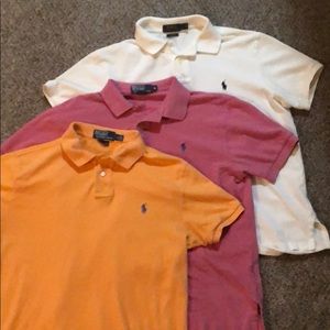 Polo by Ralph Lauren bundle. 3 shirts